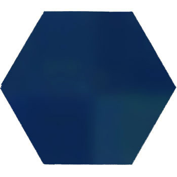 Mosaic House Moroccan tile Sata LG 15 Cobalt Blue  solid  